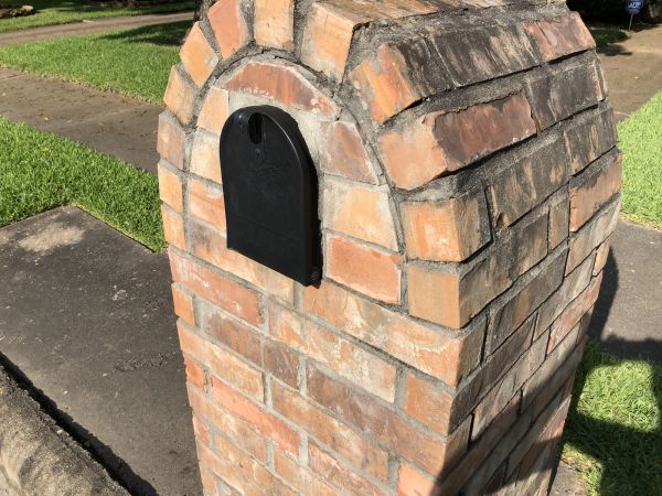 Brick Mailbox Repair in Shelton