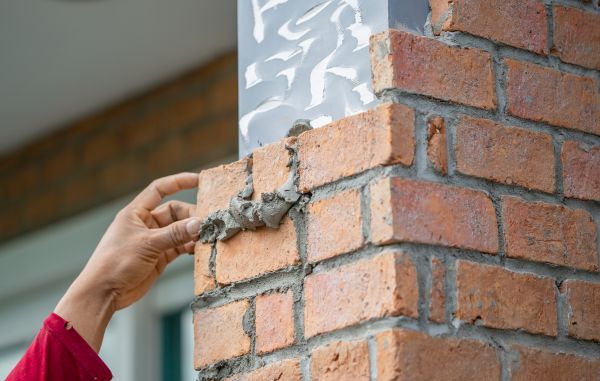 Brick Pillar Repair in Shelton