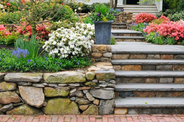 Stone Stairs Repair in Shelton