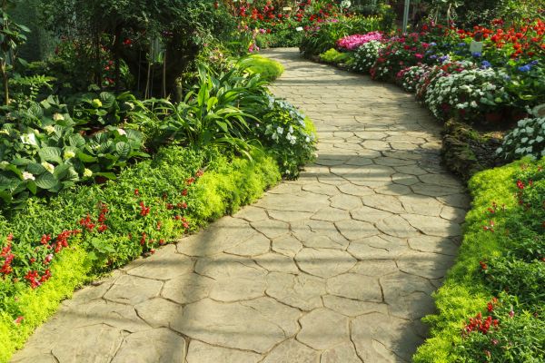 Stone Pathway Repair in Shelton