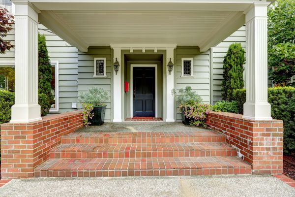 Front Porch Masonry Repair in Shelton