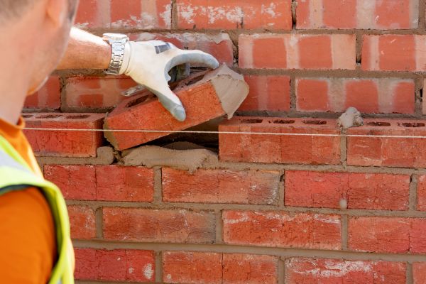 Red Brick Installation in Shelton