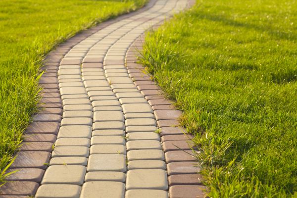 Sidewalk Brick Repair in Shelton