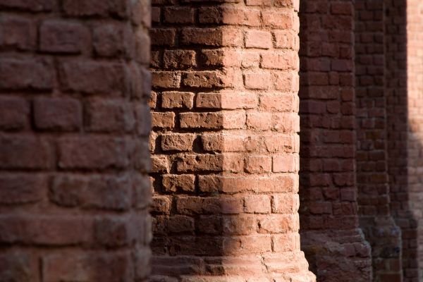 Brick Pillars Installation in Shelton
