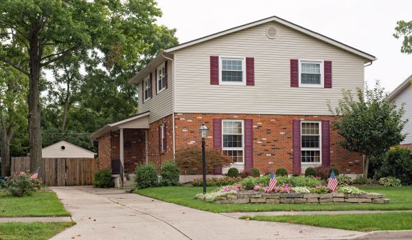 Brick Siding Construction in Shelton