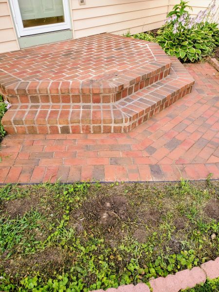 Brick Stoop Repair in Shelton
